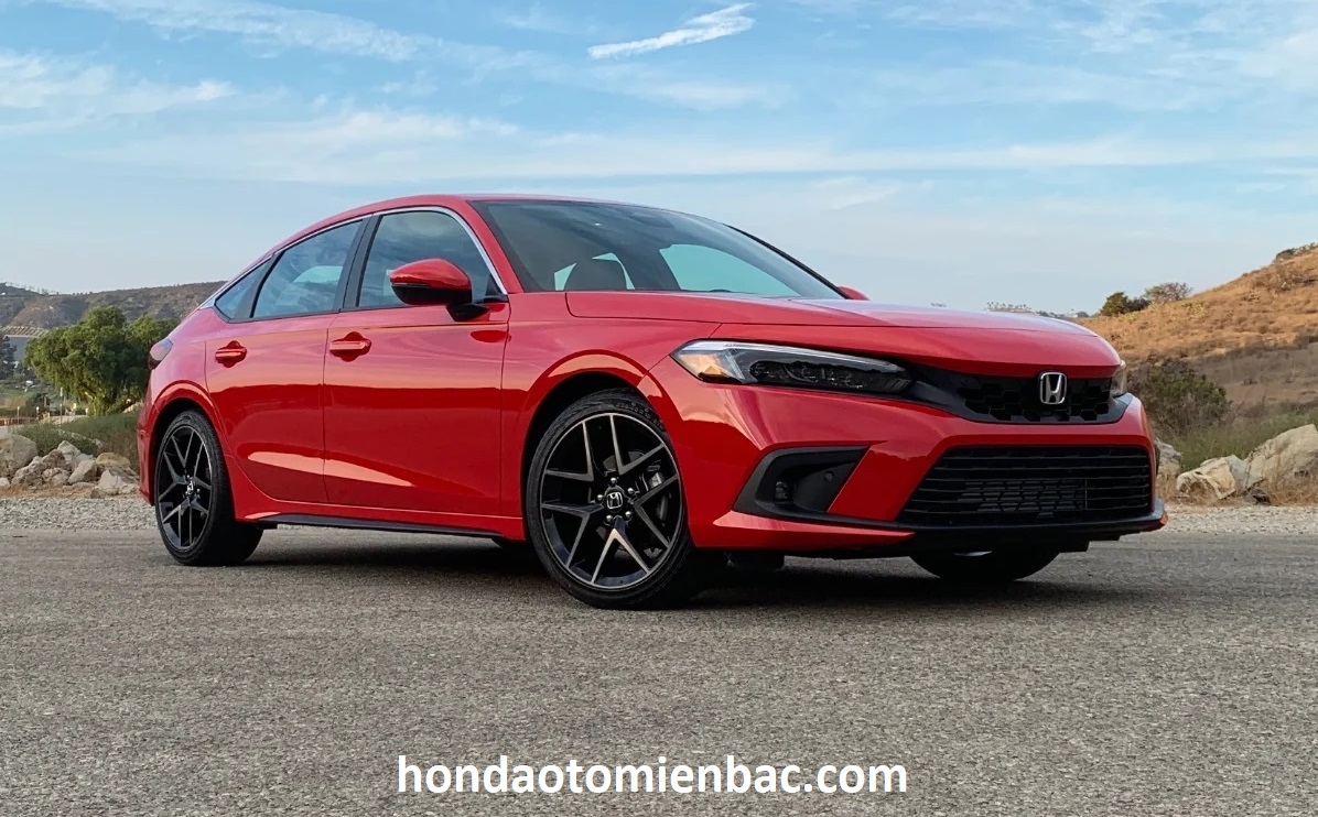 ngoại thất cá tính của honda civic 2023