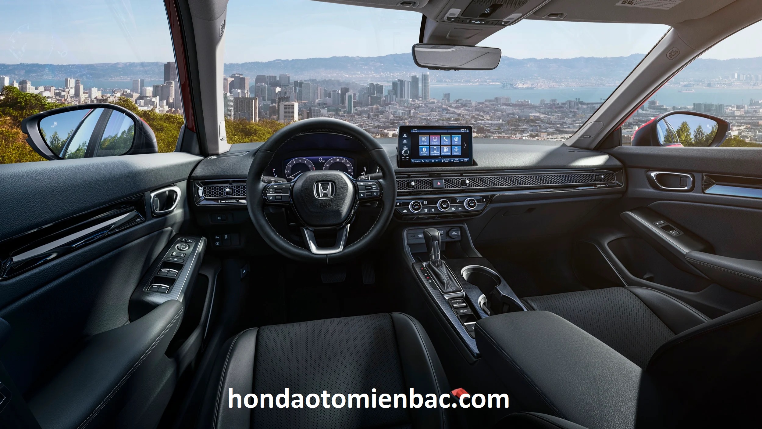 honda CIVIC 2023 có khoang lái hiện đại