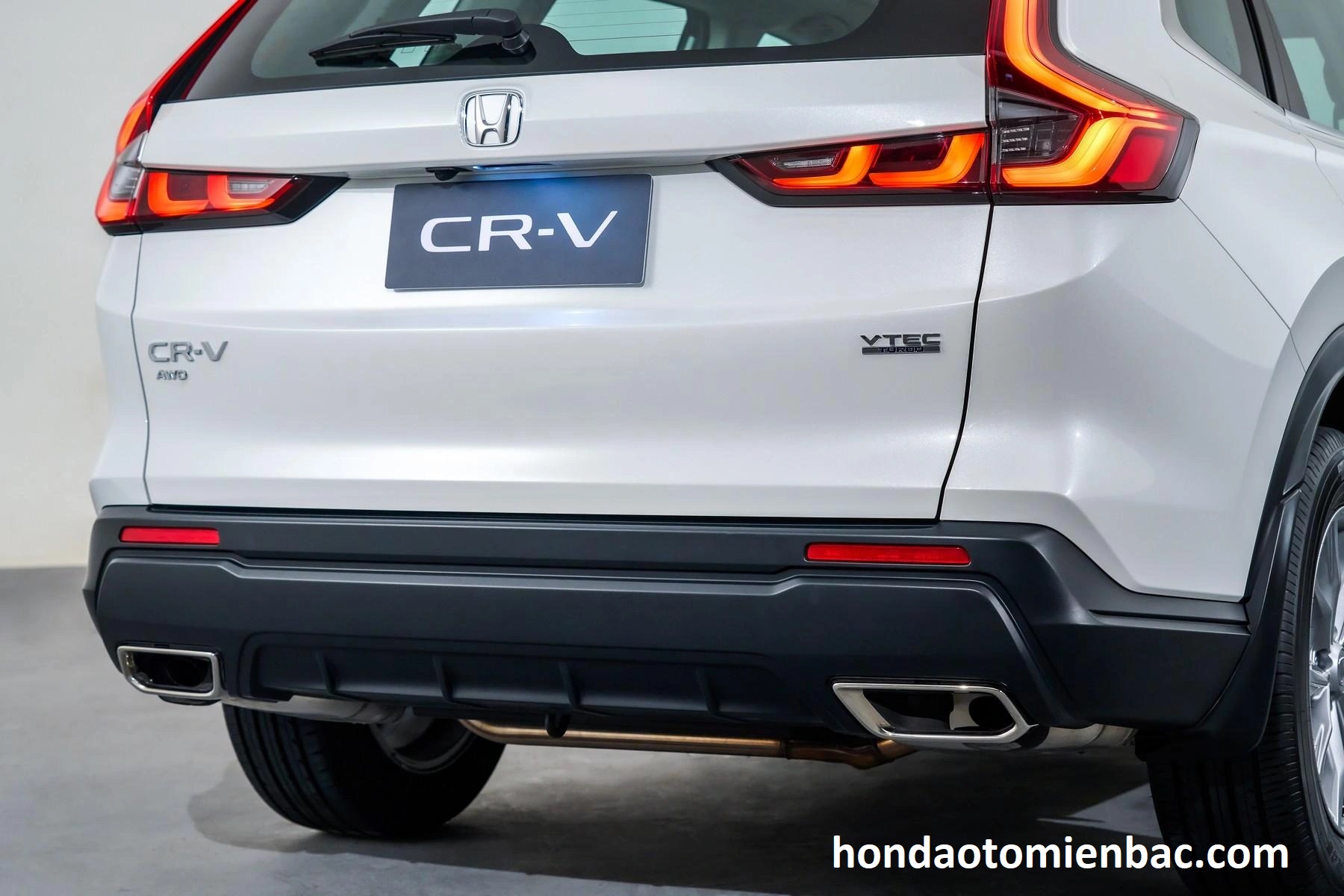 honda crv 2023 cản sau thiết kế mới