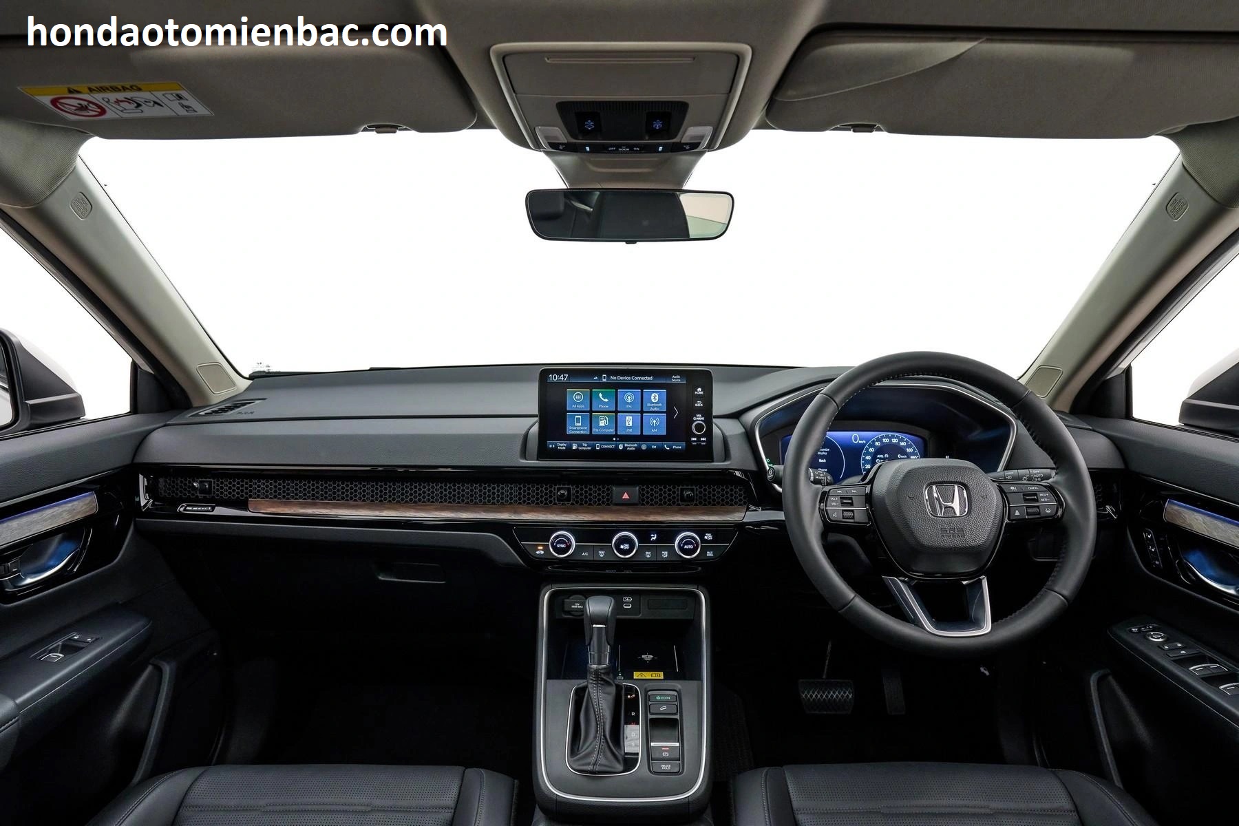 honda crv 2023 thiết kế khoang lái
