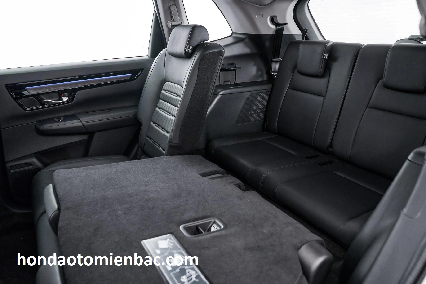 honda crv 2023 không gian hàng ghế thứ 3