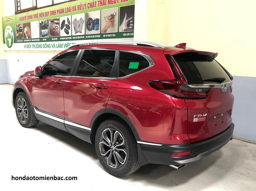 Hình ảnh CRV 2023 đã dán xong phim cách nhiệt toàn bộ xe