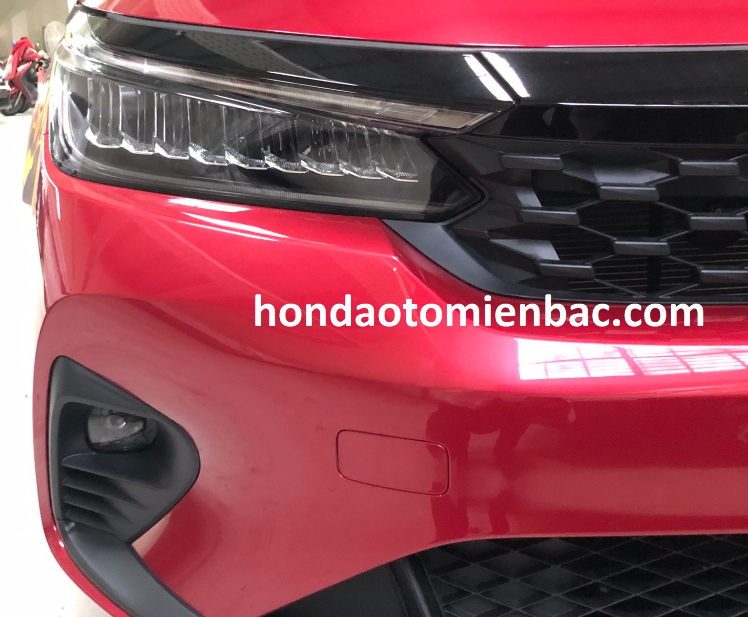 honda city 2023 bản Rs sử dụng cụm đèn trước công nghệ full cho cả đèn sương mù