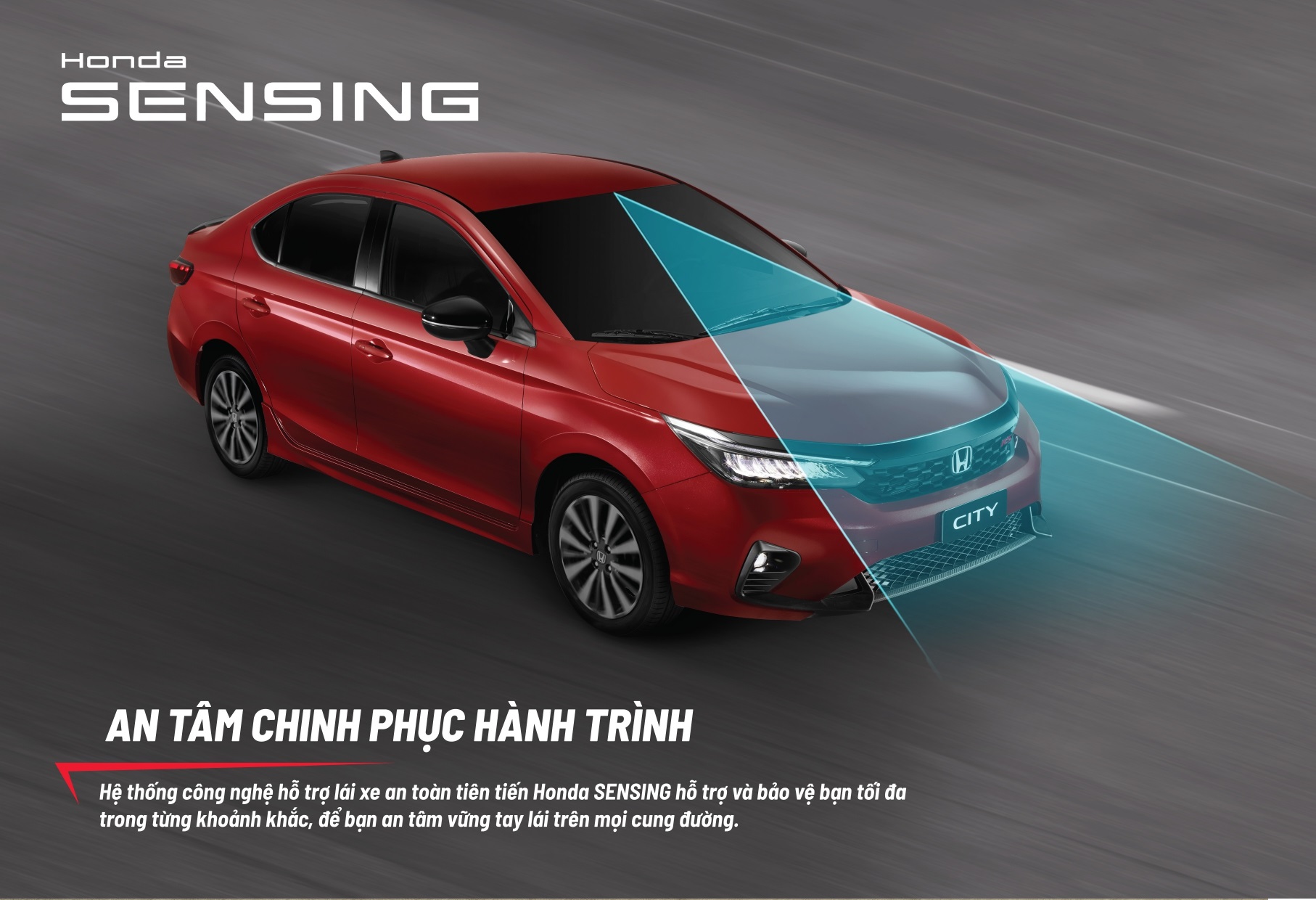 honda sensing trên city 2023