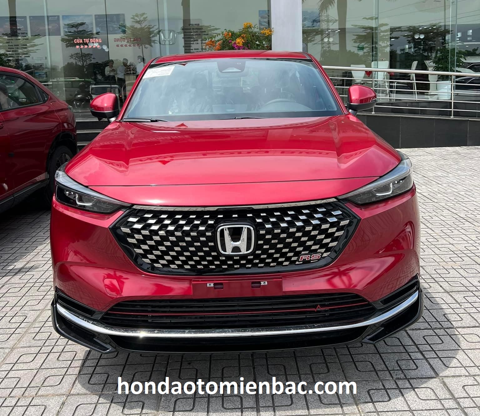 xe honda hrv 2023 thiết kế đầu xe