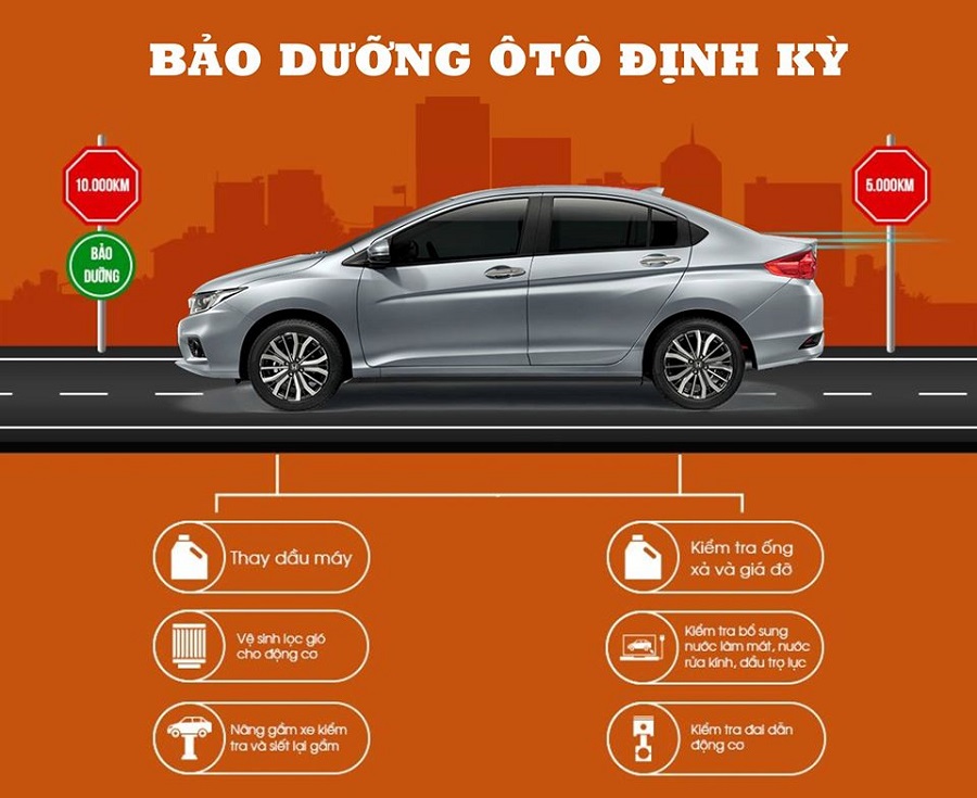 lic bao duong xe honda 8