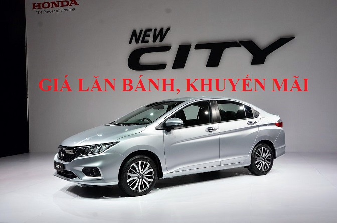 Giá lăn bánh Honda City 2020 tại Hà Nội