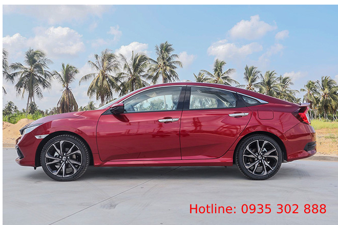 Honda Civic RS 2020 trang bị màu mới nổi bật hơn