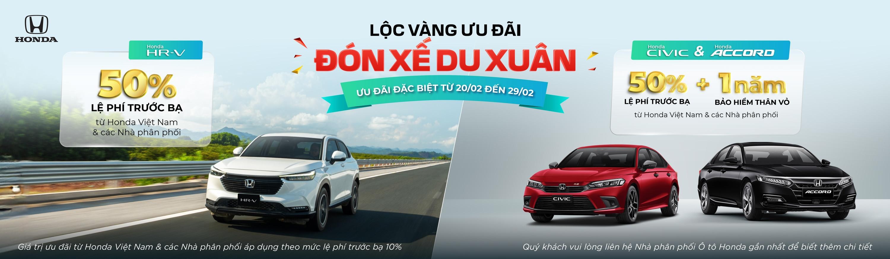 honda khuyen mai thang 2 2024